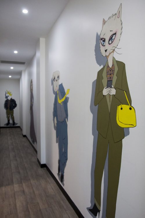 Our incredible mural painted by well known and very talented Sydney based artists #JODEE_KNOWLES and #CREON